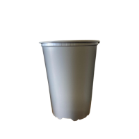 3L Deep Grey Plastic Plant Pots - Pack of 20 | Deep Root Rose & Vine Pots